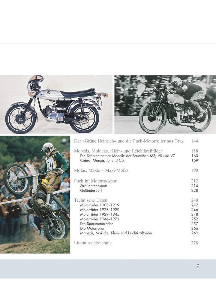 Puch Motorräder: 1900-1987, Gebundenes Buch