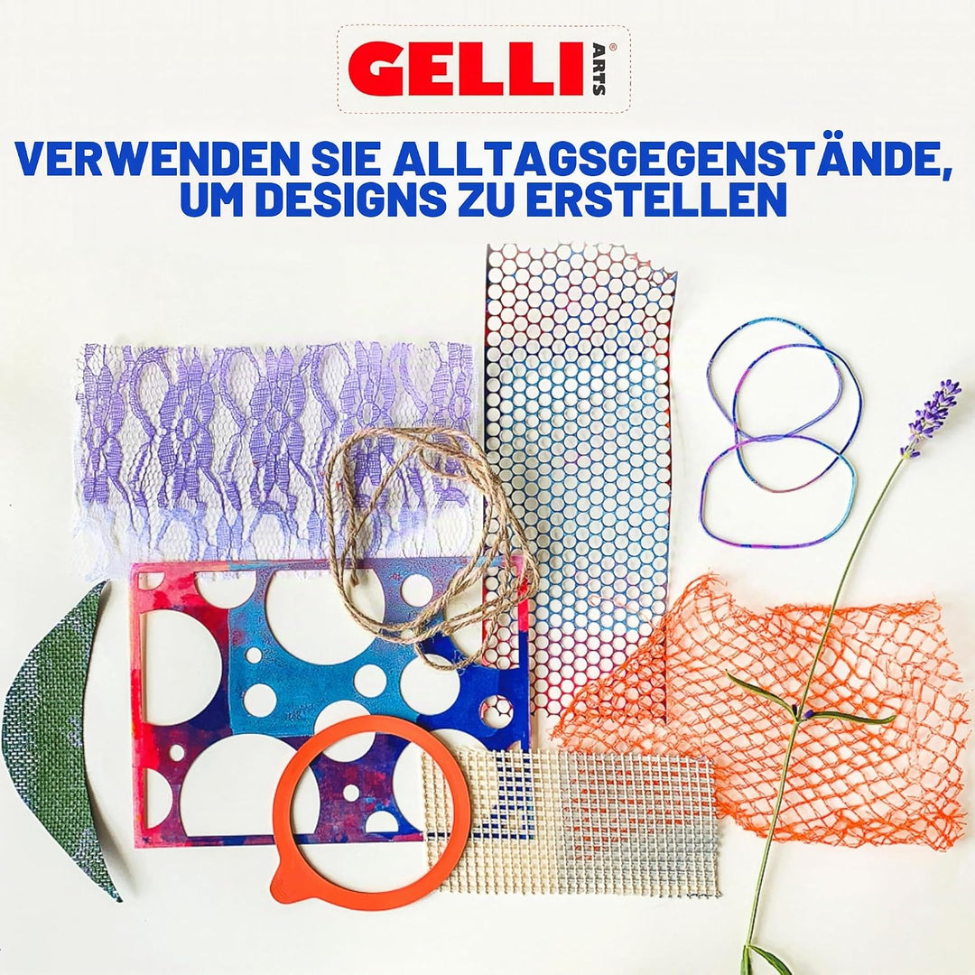 Gelli Arts GL12x14 Druck Teller 12 x 14 Zoll, Synthetic Material, druchsichtig, 30.48 x 35.56 cm 12