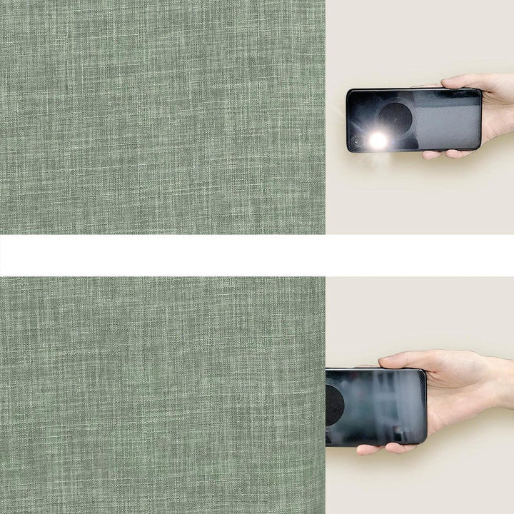 always4u Blickdichte Gardinen Verdunkelungsvorhang mit Ösen, Elegente Vorhang für Wohnzimmer Modern