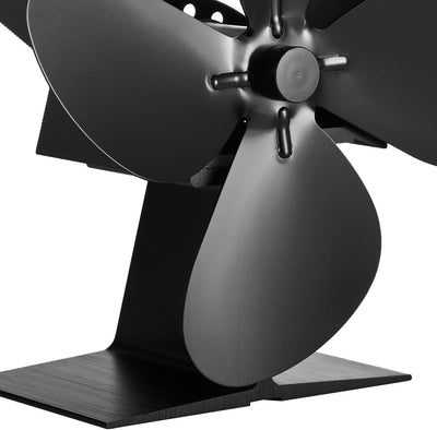 raik R1100 Raik Kaminventilator, Ofenventilator, lautloser und stromloser Lüfter für Kamine, mit 4