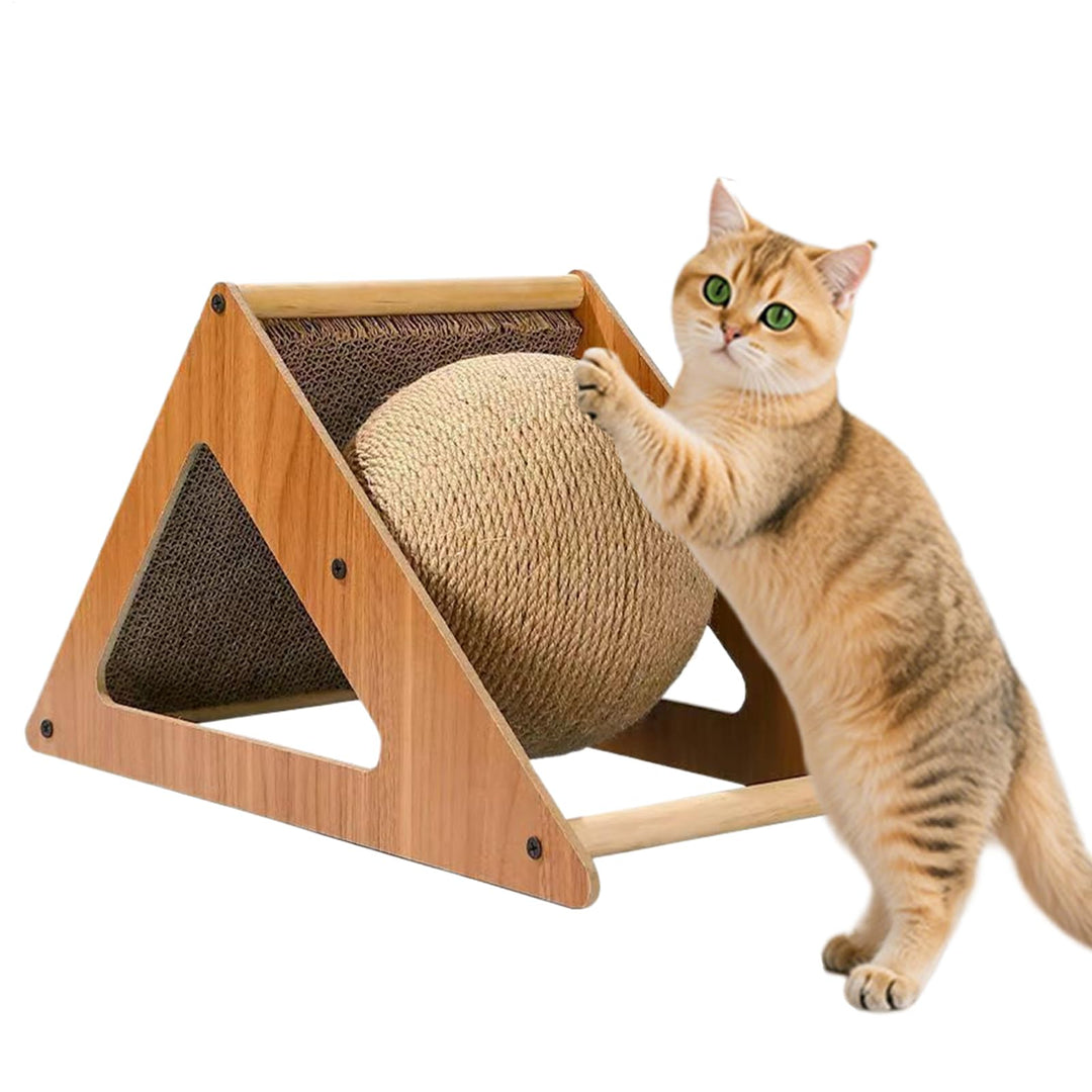 Kratzball für Katzen – Spielzeug für Kätzchen | Kratzball für Katze | Kratzball für Übung und Spiel