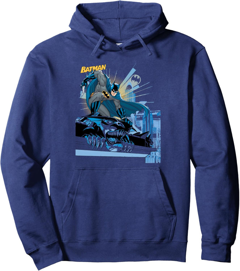 Batman Two Gotham Gargoyles Pullover Hoodie