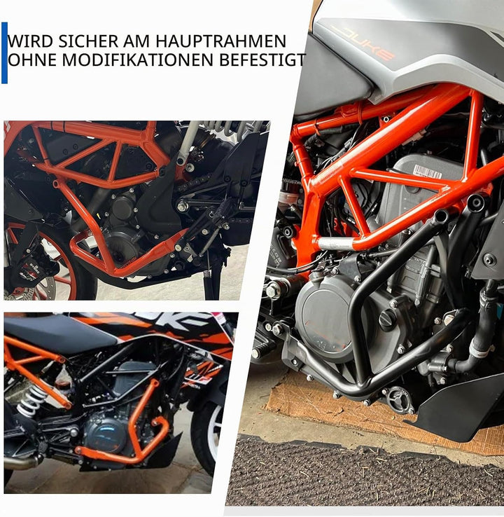 Motors chutz autobahn crash bar motorrad rahmens chutz stossstange für K&amp;T&amp;M Duke 200(2020-2024) Duk