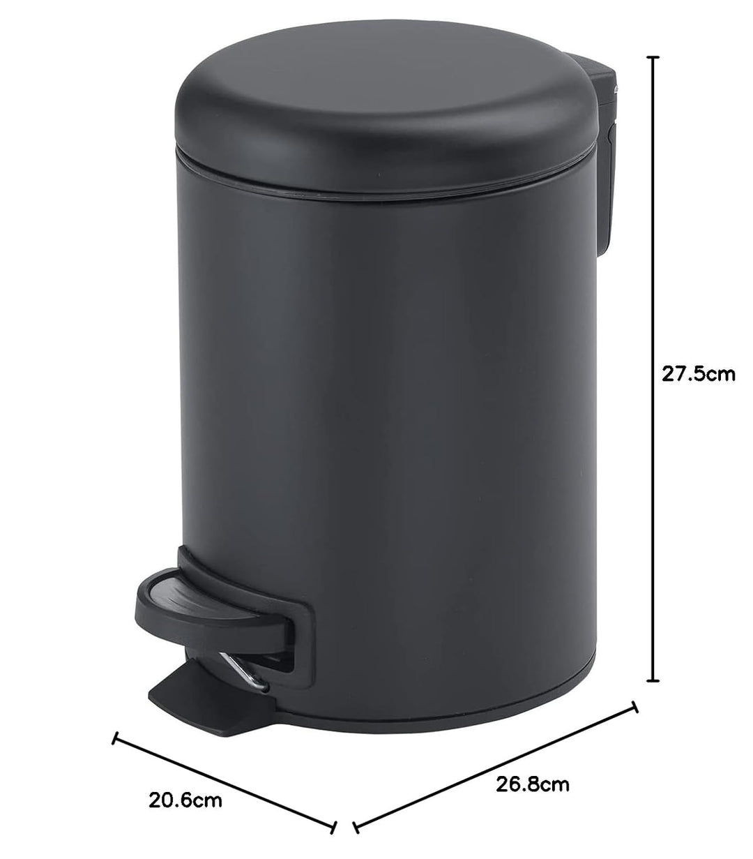 Gedy Papierkorb Grande Schwarz, Grande Schwarz