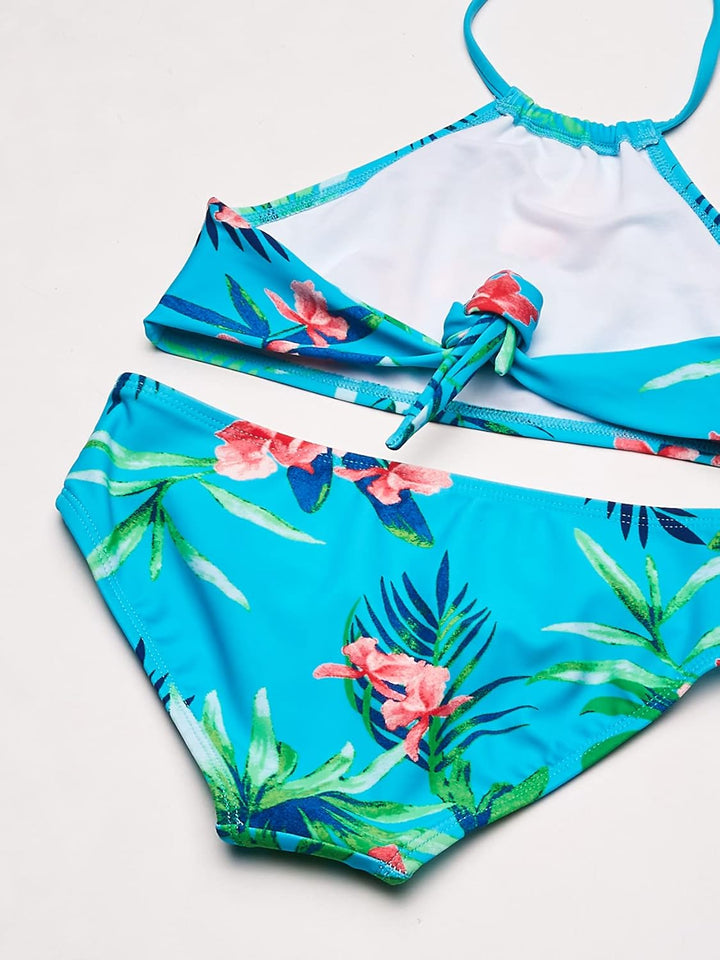 Kanu Surf Mädchen Bikini-Set 5 Leonie Floral Aqua, 5 Leonie Floral Aqua