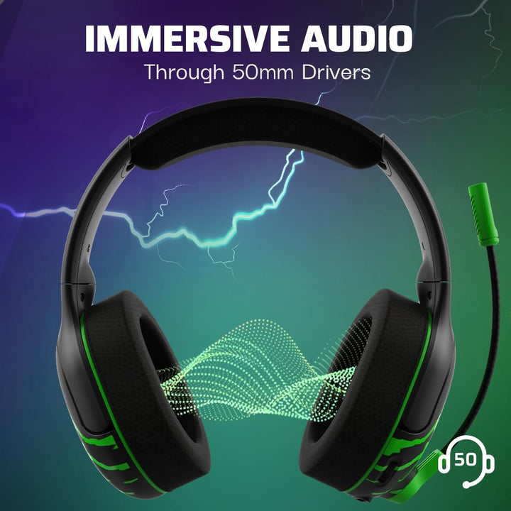 PDP Xbox AIRLITE Pro Wireless Headset Jolt Green