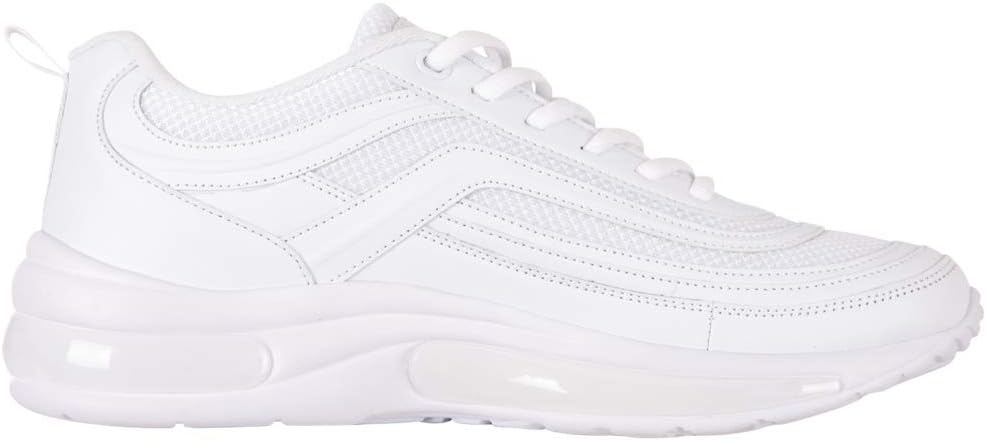 Kappa Unisex Squince Sneaker, Schwarz White 1010, 44 EU