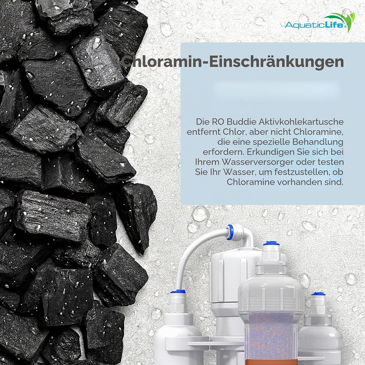 Aquatic Life RO Buddie Umkehrosmose-System, 50-Gallon Four Stage, weiss, 50-Gallon Four stage