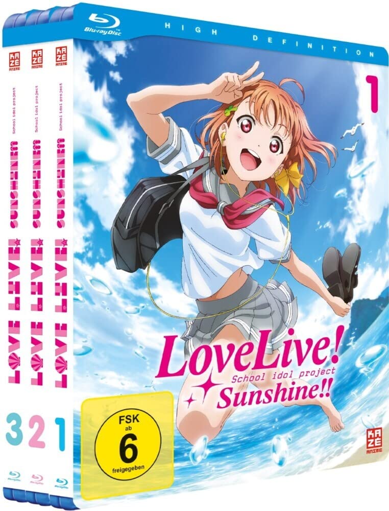 Love Live! Sunshine!! - Gesamtausgabe - Bundle - Vol.1-4 - [Blu-ray], Blu-ray