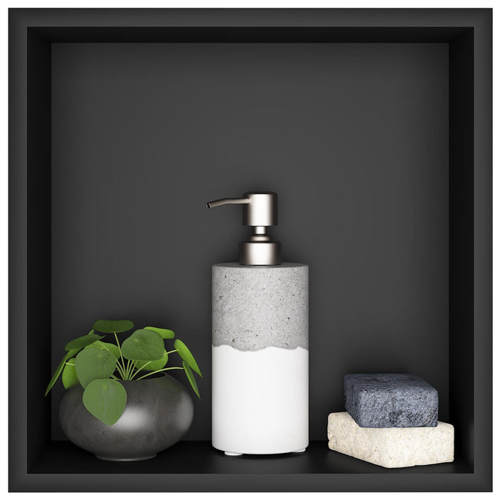 Wandnische Dusche,Wandnische Dusche Edelstahl,Wandnische Einzelregal Lagerung,Duschnische 30 * 30 *