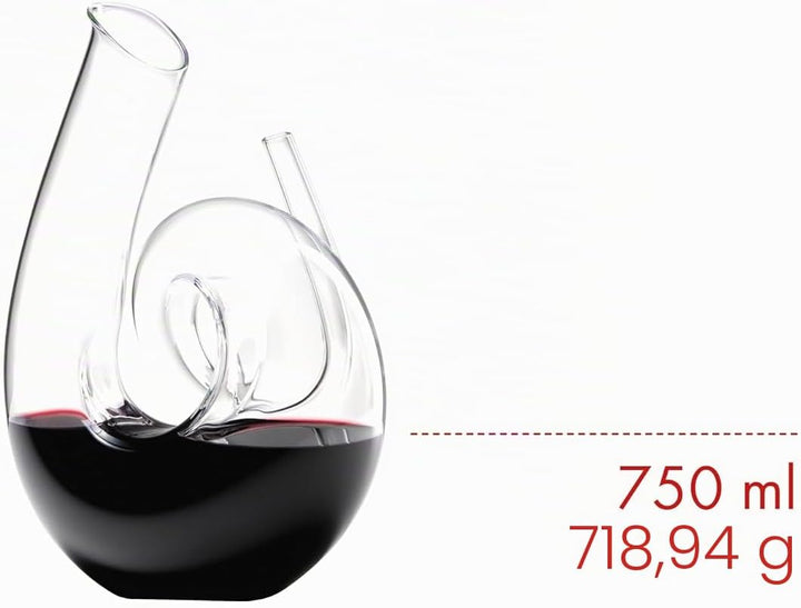 Riedel 2011/04 S1 2011/04/S1 Dekanter, Kristall, farblos Lockig, Lockig