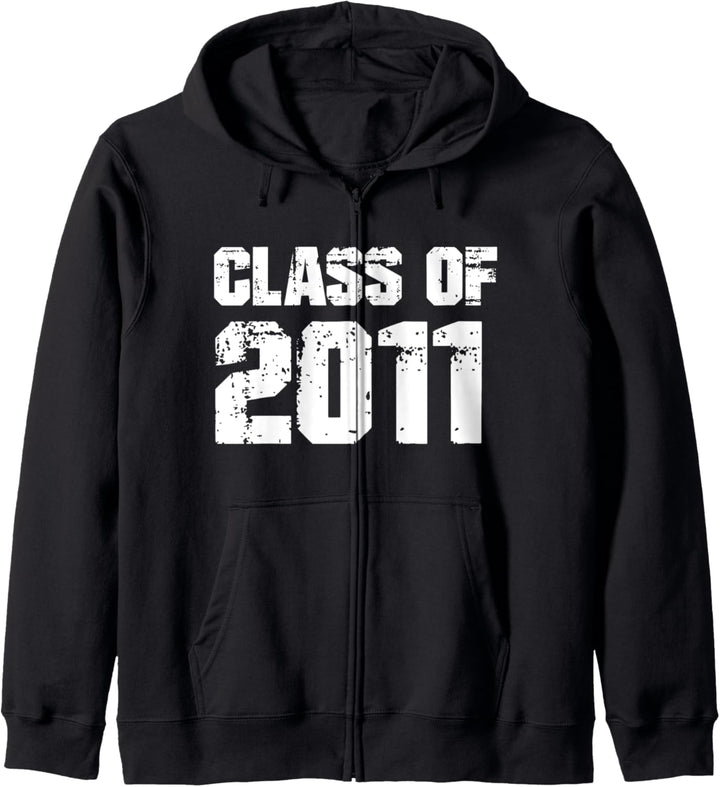 Klasse von 2011 Graduation High School College Reunion Kapuzenjacke