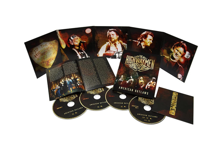 Live-American Outlaws, Audio-CD