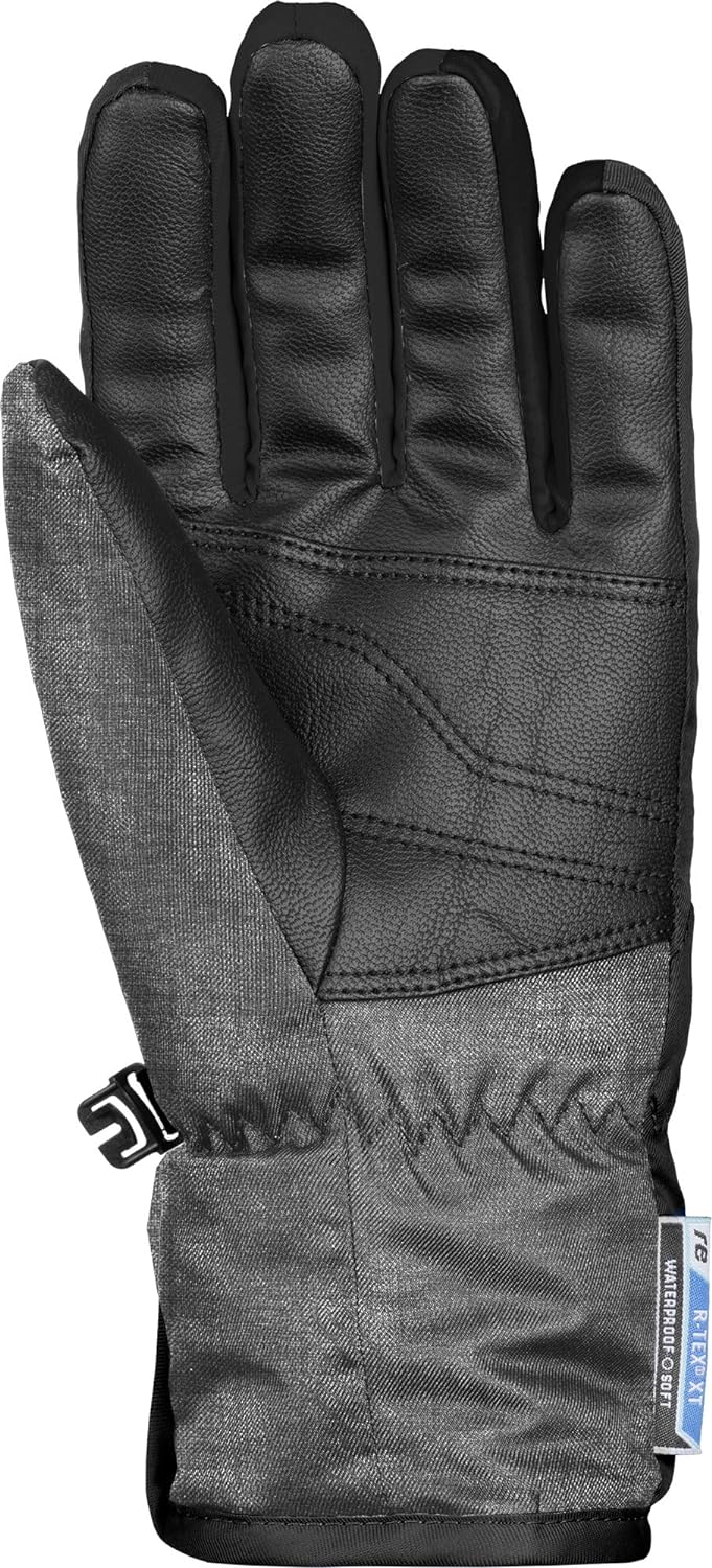 Reusch Kinder Dario R-tex Xt Handschuhe 3.5 black / black melange, 3.5 black / black melange