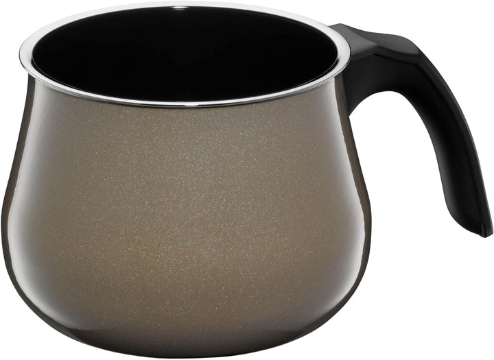 Fusiontec Mineral Mini Topf mit Deckel braun, Braun