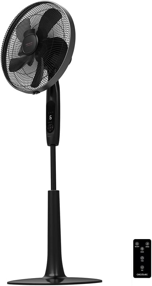 Cecotec Standventilator EnergySilence 1600 Moskito 65W, Mückenschutzfunktion, Timer, Touch-Steuerung
