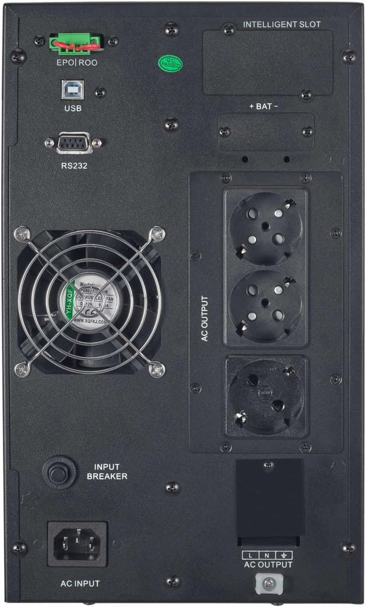Accurat UPS Unterbrechungsfrei Stromversorgung Guard 2000-2000VA /1800W, AC, LCD, RS232, Batterieküh