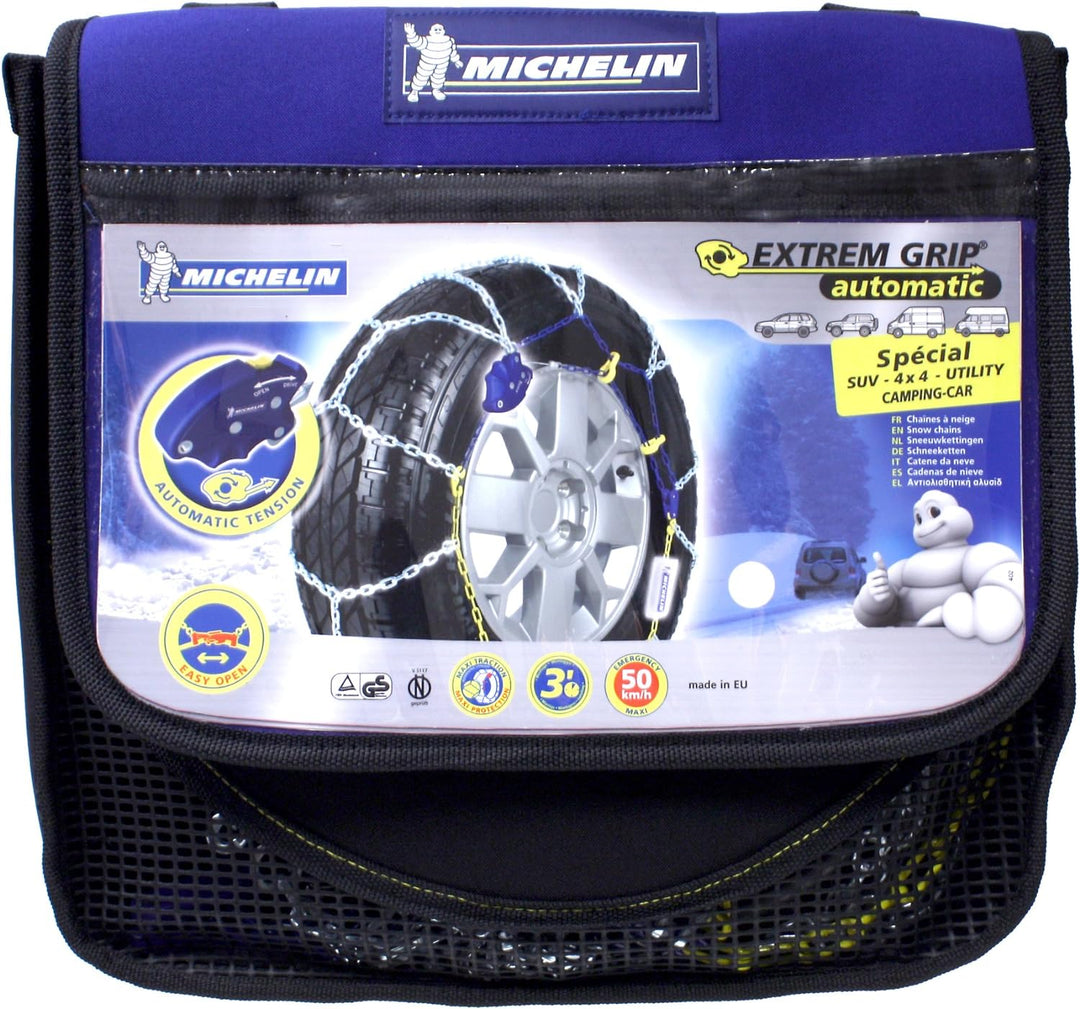 Michelin 007880 Schneeketten Extrem Grip, Automatisch, 4x4, 1 Paar, 80