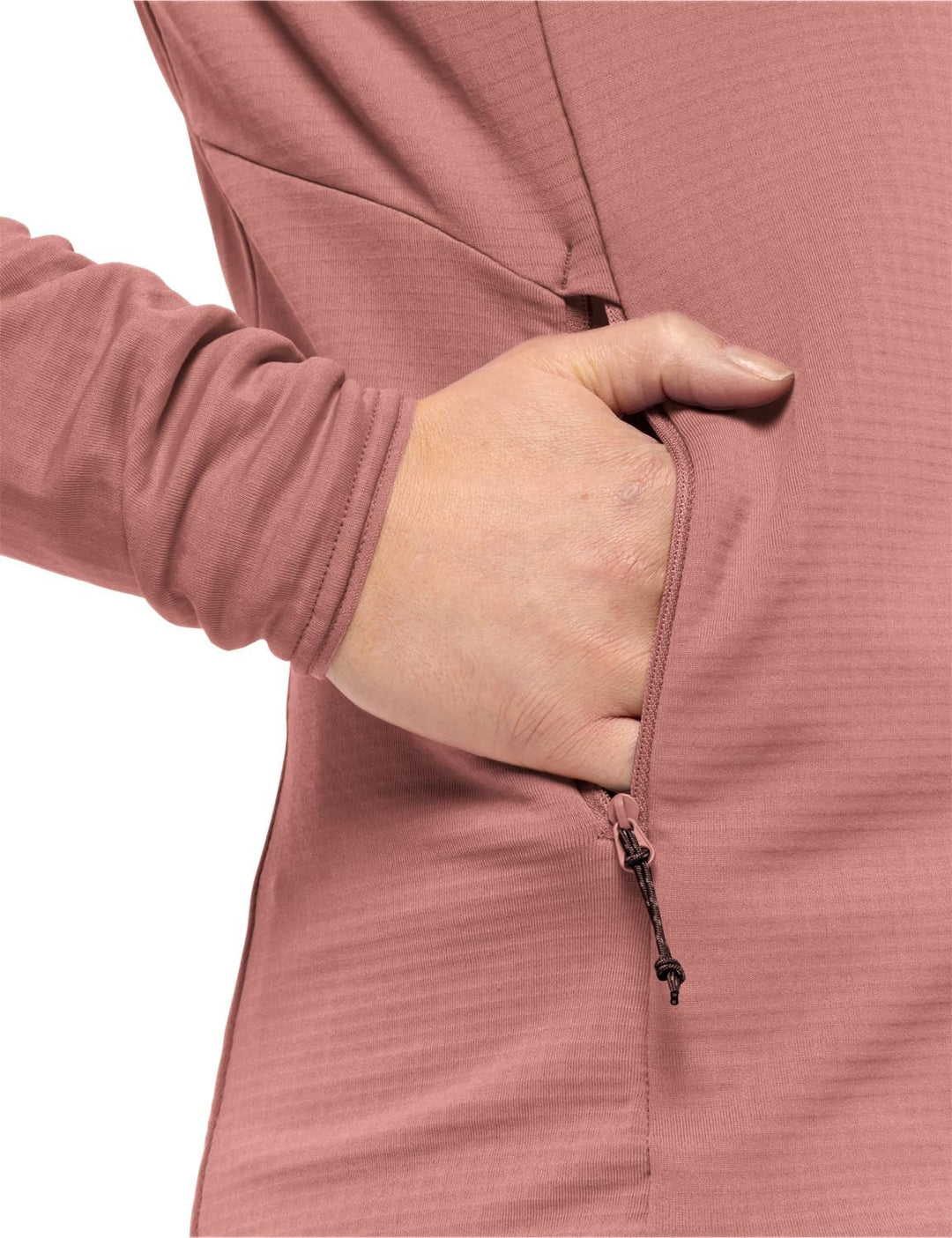 Jack Wolfskin Damen Kolbenberg Fz W Fleece-Jacke L Blush Powder, L Blush Powder