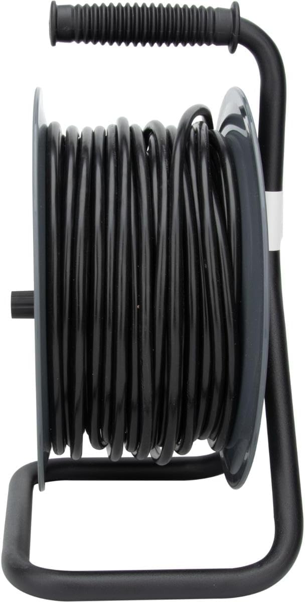Enrouleur HO5VV-F 4 prises 3G1,5 40m + coupe-circuit