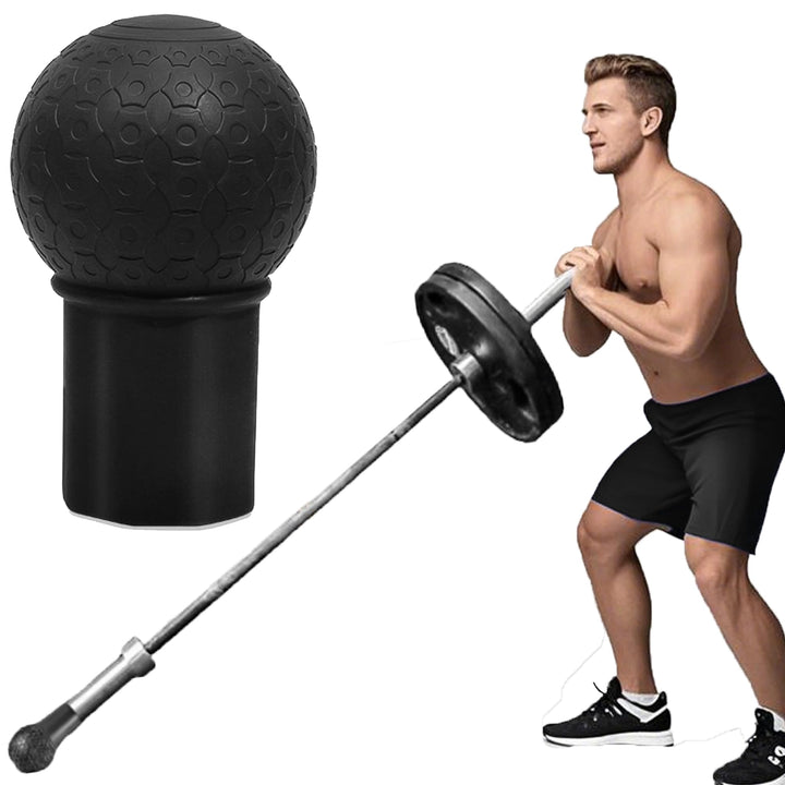 SUQ Landmine Attachment Passend für 2'' Olympia Bars, 360° Rotation Barbell Bomb, Gummi, Robust und
