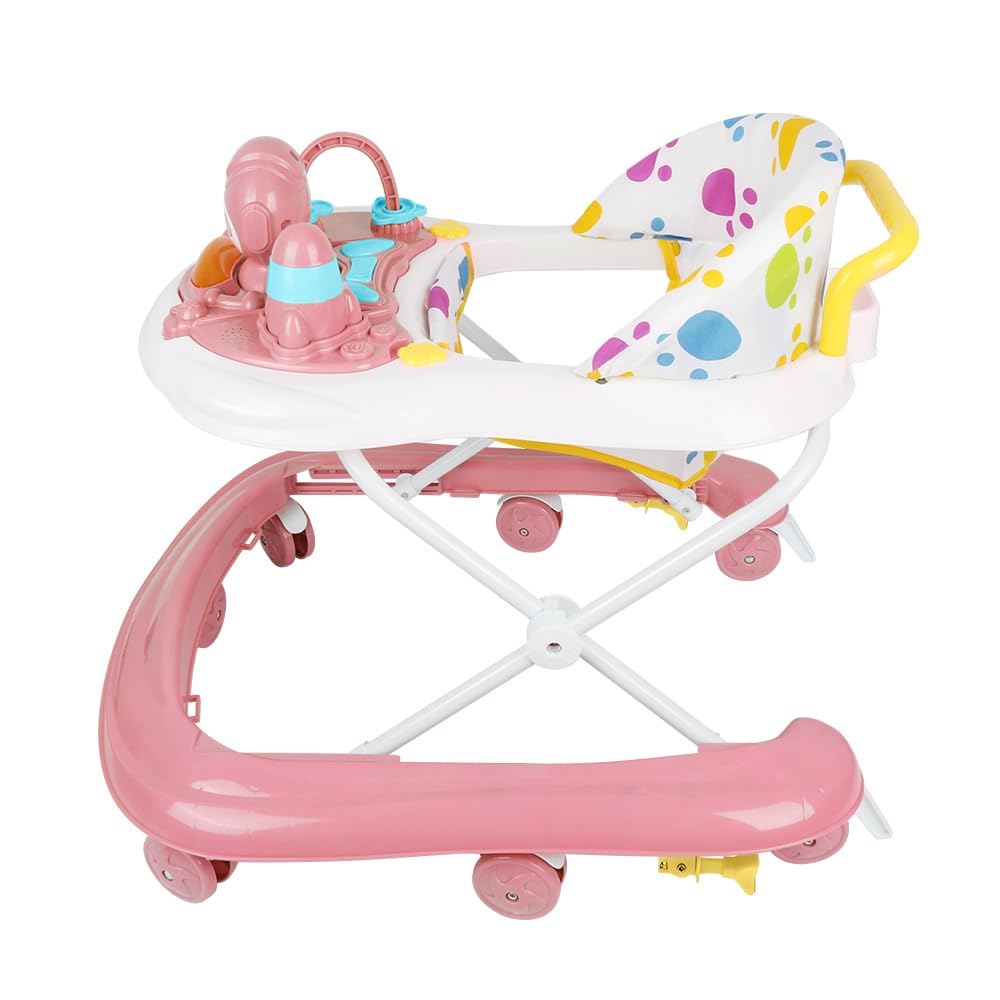 Lauflernhilfe für Babys, Jungen, Mädchen, mitwachsend, 3-in-1, faltbar, mit 3 Höhen, Sitz und abnehm