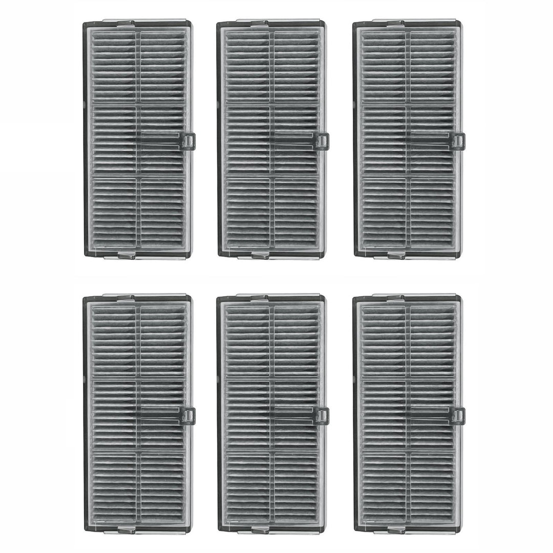 Ersatz-HEPA-Filter für Dreame X40/X40 Pro/X40 Ultra Roboter-Staubsauger, 6 HEPA-Filter, 6 Hepa-filte