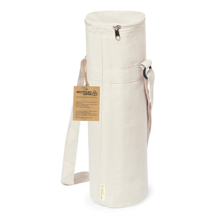 Kühltasche für Wasserflasche zum Umhängen bis 1,5 L Flasche, Reissverschluss und Verstellbarer Schul