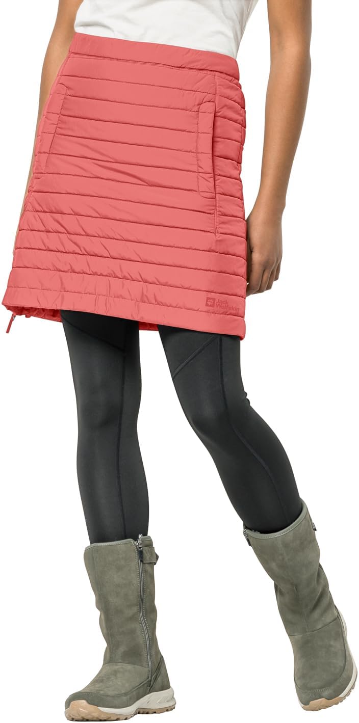Jack Wolfskin Damen Iceguard Skirt Rock XS Red Coral, XS Red Coral