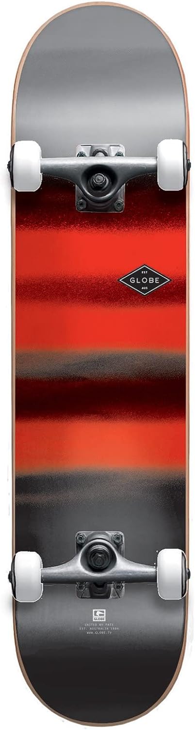 Globe Skateboard Full On 8 Charcoal/Chromantic, 8 Charcoal/Chromantic