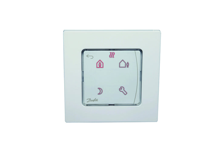 Danfoss 088u1020 Raumthermostate Einbauleuchte, weiss