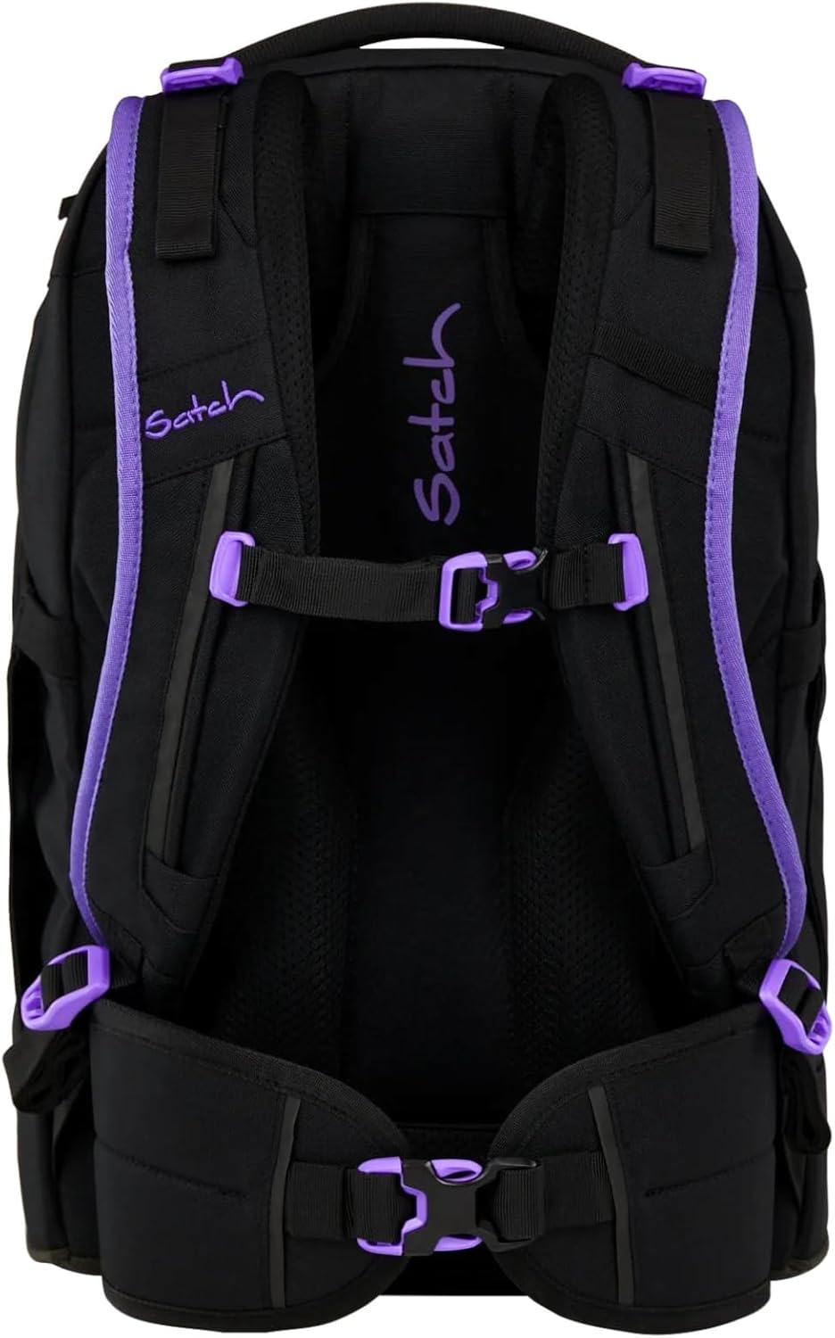 Satch Pack ab 5. Klasse ergonomisch 30L Stauraum standfest Organisationstalent Einheitsgrösse Purple