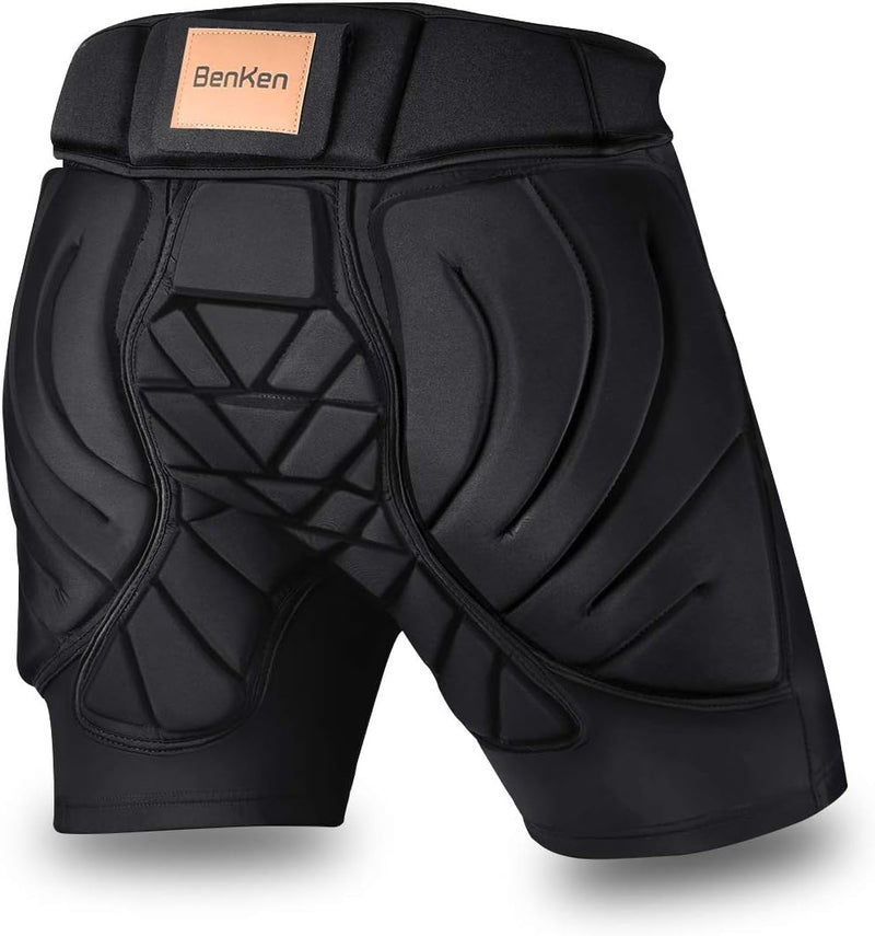 BenKen Skiing Protective Padded Shorts Hosen Frauen Männer 3D-Schutz Hip Butt Guard Pad Atmungsaktiv