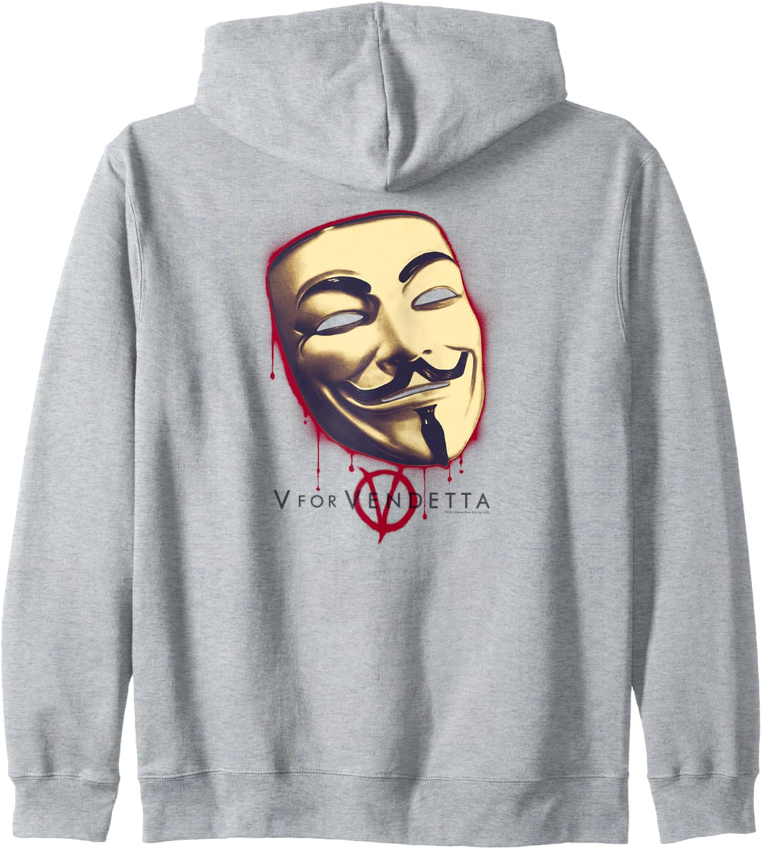 V for Vendetta Fawk's Mask Kapuzenjacke