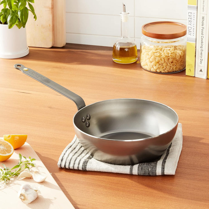 De Buyer - Bauernpfanne MINERAL B aus Eisenstahl - 24 cm Durchmesser - 5614.24