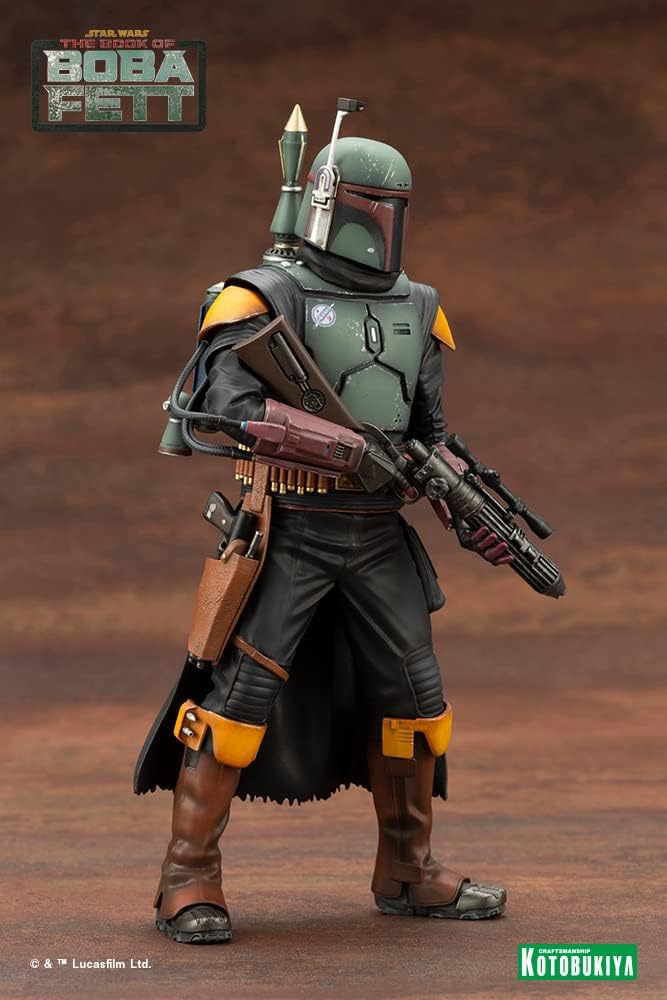 Kotobukiya ARTFX+ The Book of Boba Fett 1/10 Scale PVC Pre-Painted Simple Assembly Figure