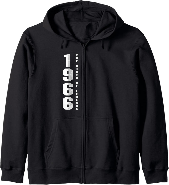 54. Geburtstag Jahrgang 1966 Legende Geburt Baujahr Geschenk Kapuzenjacke
