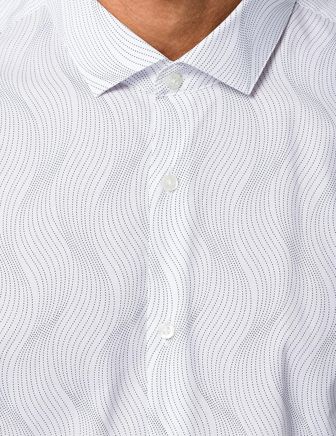 HUGO Herren Erondo 10233723 01 Hemd, Open White199, 40