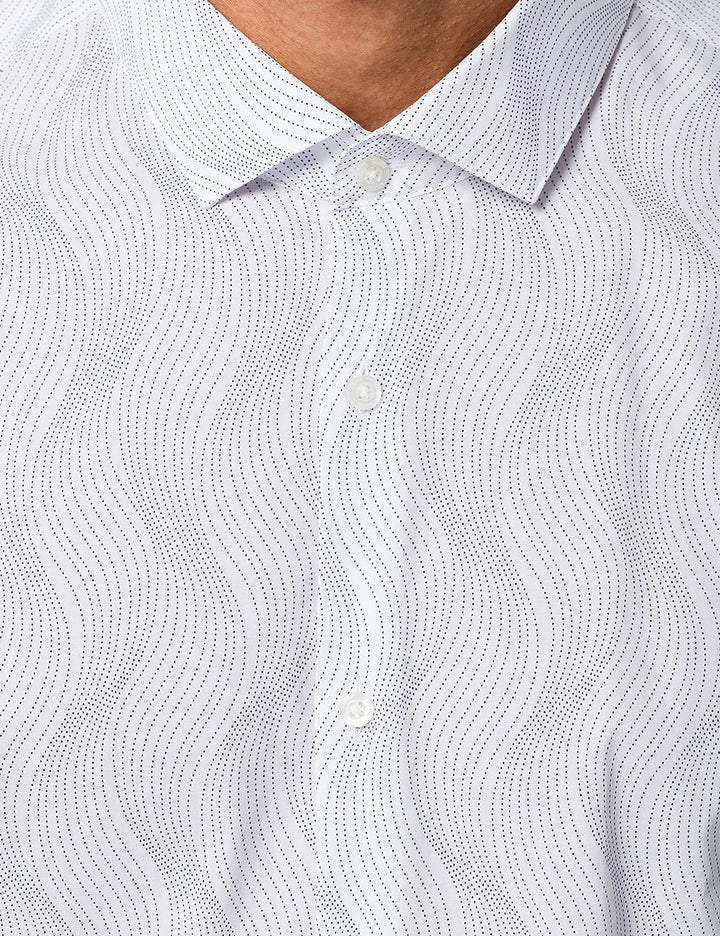HUGO Herren Erondo 10233723 01 Hemd, Open White199, 40