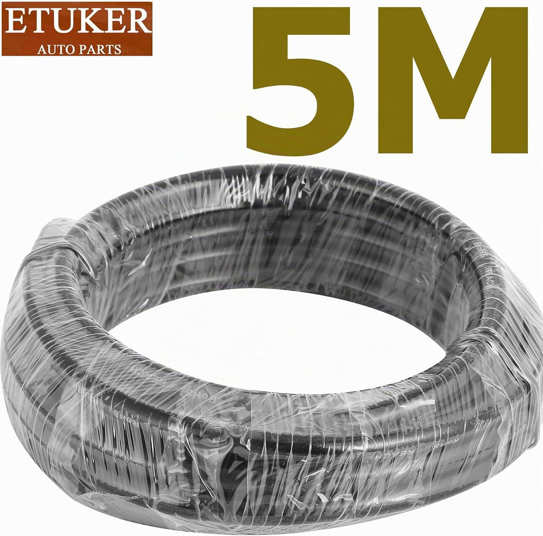 ETUKER Fahrzeugkabel 8 adrig 5M Kabel Anhänger 8 polig Camping Fahrzeugleitung Kabelquerschnitt 7x0.