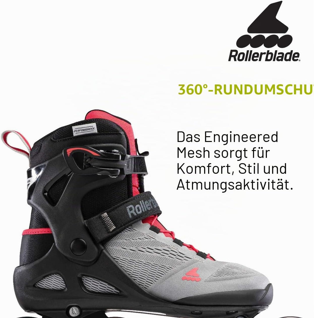 Rollerblade 255 Neutral Grey/Paradise Pink, 255 Neutral Grey/Paradise Pink
