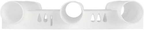 Wall Mounted Fishing Rod Holders Tubes Links Fishing Rod Holder Rack Rests 3-polig, Weiss, 3-polig,