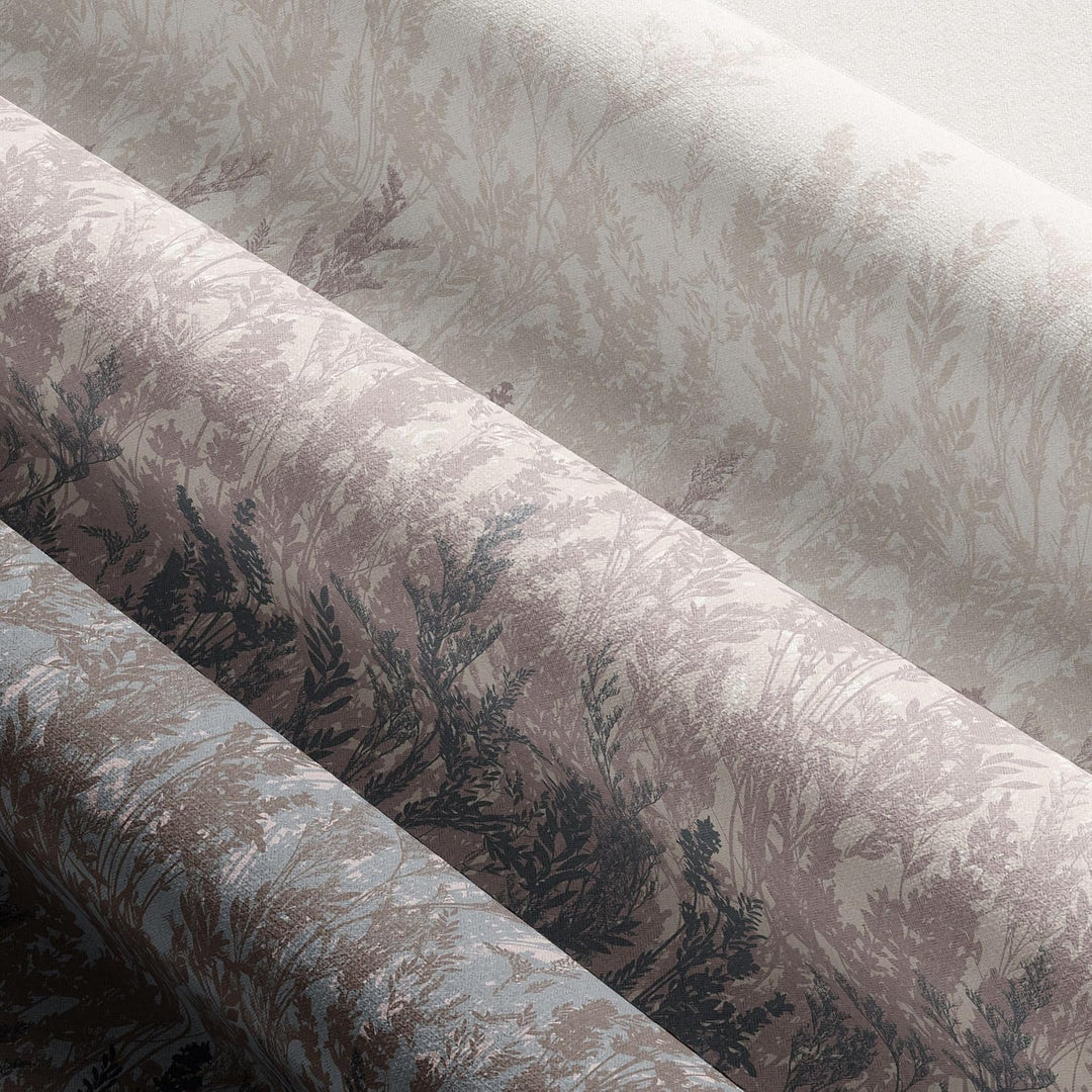Leonado Vicenti Renforcé Bettwäsche 200x200 cm 100% Baumwolle 3 Teilig Florales Design Braun Beige S