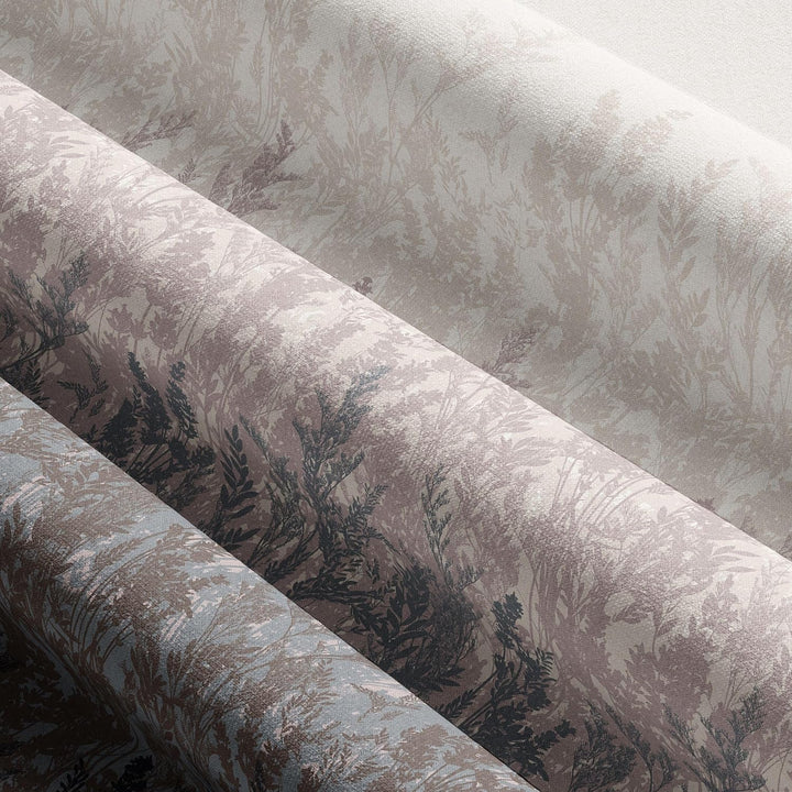 Leonado Vicenti Renforcé Bettwäsche 200x200 cm 100% Baumwolle 3 Teilig Florales Design Braun Beige S