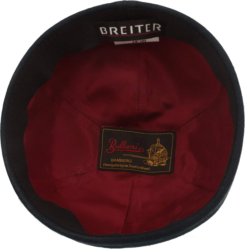 Bullani Docker-Cap | Docker-Mütze | Seemannsmütze aus 100% Leder – Made IN Germany – Bequem & Hautve