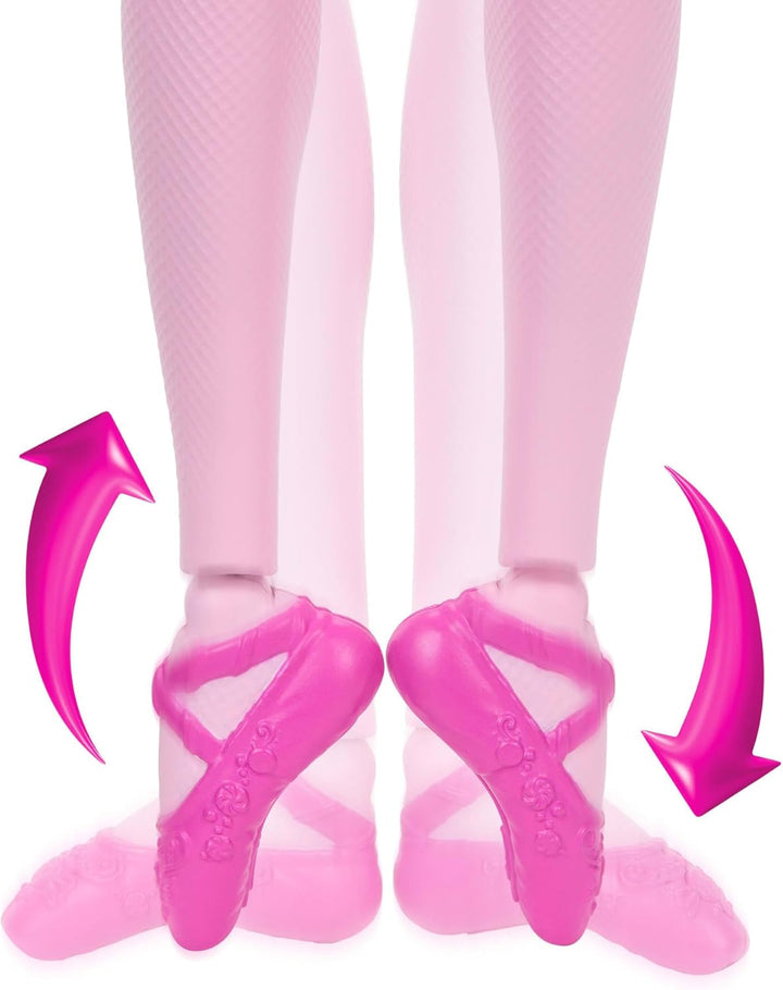 Barbie in: Der Nussknacker-Puppen, mit überraschendem Tutu-Wechsel-Effekt, Ombré-Tutu, Herzmedaillon