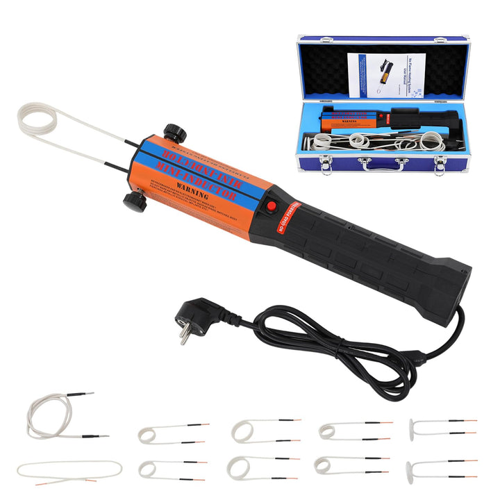 1000W induktionsheizung kfz, 800℃ Magnetische Induktionsheizgerät, induktionswärmer mit 10 Heizspule