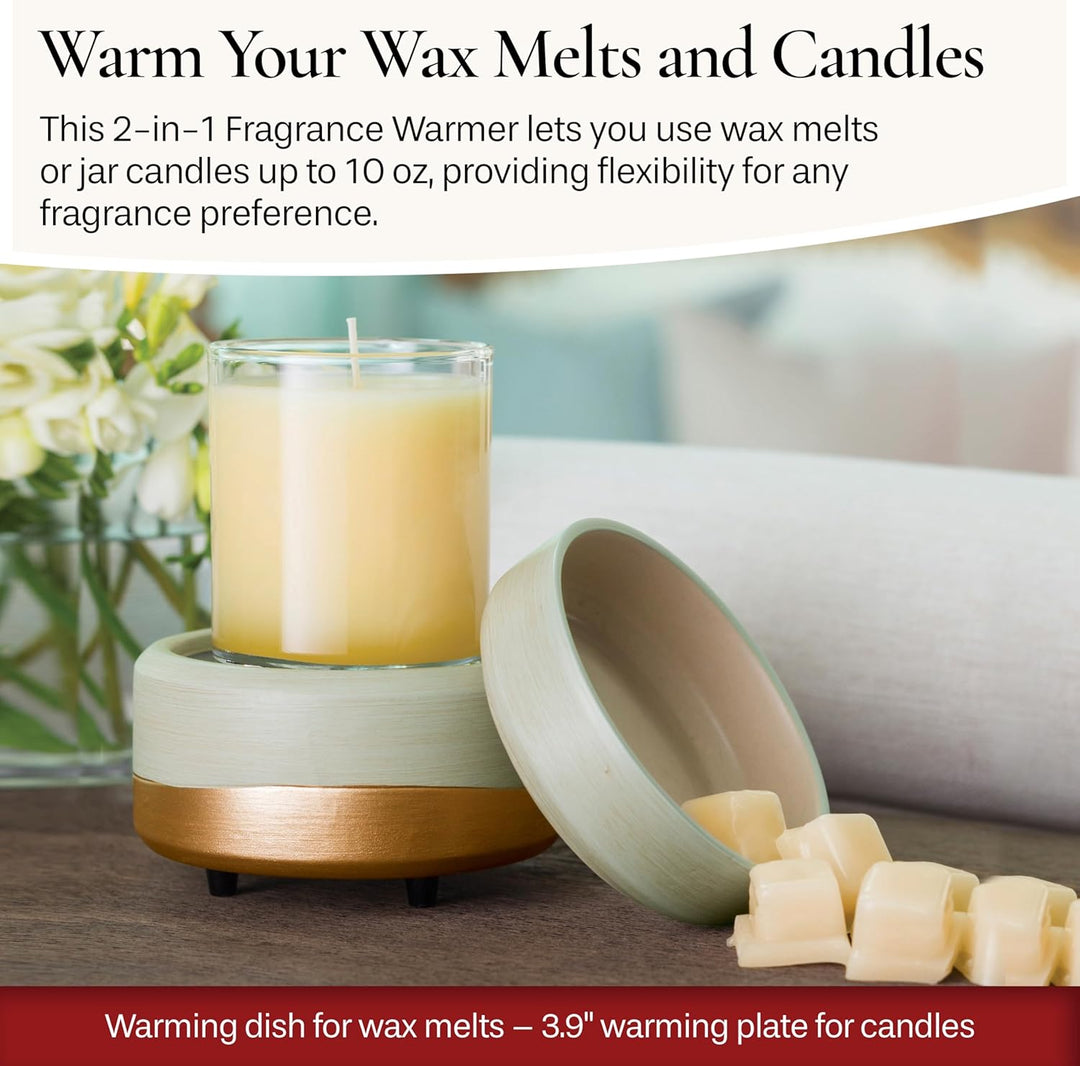 Candle Warmers ETC CWDMID Midas 2in1 Classic Duftwärmer, 16,0 cm x 13,5 cm Gold, Gold