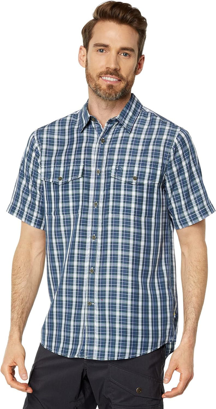 Fjällräven Herren Abisko Cool Shirt Ss Kurzarmhemd S Uncle Blue, S Uncle Blue