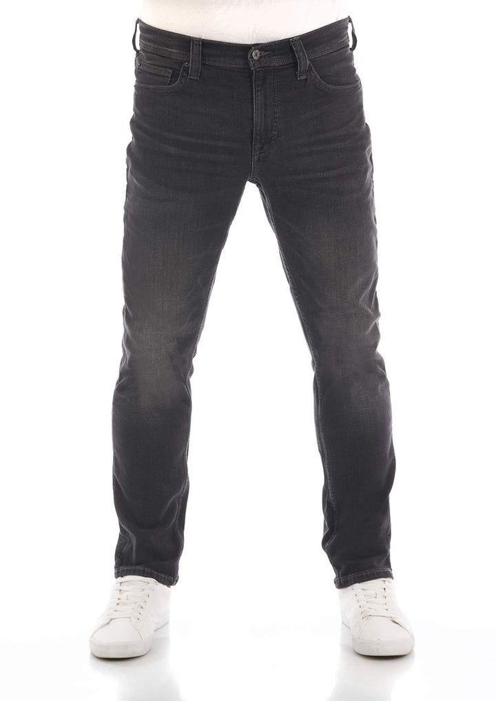 MUSTANG Jeans Herren Stretch Slim Fit Vegas Jeanshose Hose Denim Schwarz Grau Blau 30 31 32 33 34 36
